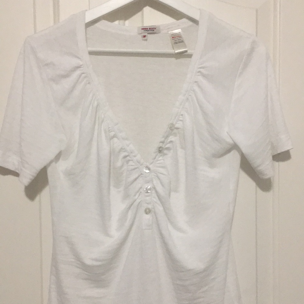 White t-shirt - Miss Sixty size medium